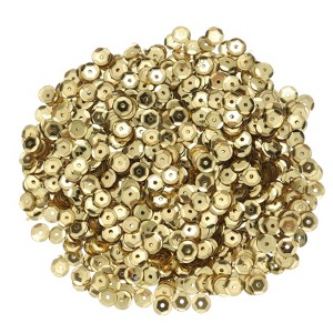 Unique Bargains Loose Shine Smooth Crafts Sewing Cup Iridescent Sequin 2400 Pcs - 1 of 4