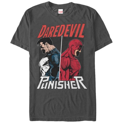 Men's Marvel The Punisher Vs. Daredevil T-shirt : Target