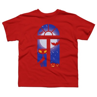 Boy's Design By Humans Halloween Mood By CuckooParrot T-Shirt