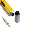 Xtreme 6-in-1 Stylus Yellow Pen with Screwdriver, Leveler, and Ruler - The Ultimate Multi-Tool for Work, Phillips and Flathead - 3 of 4