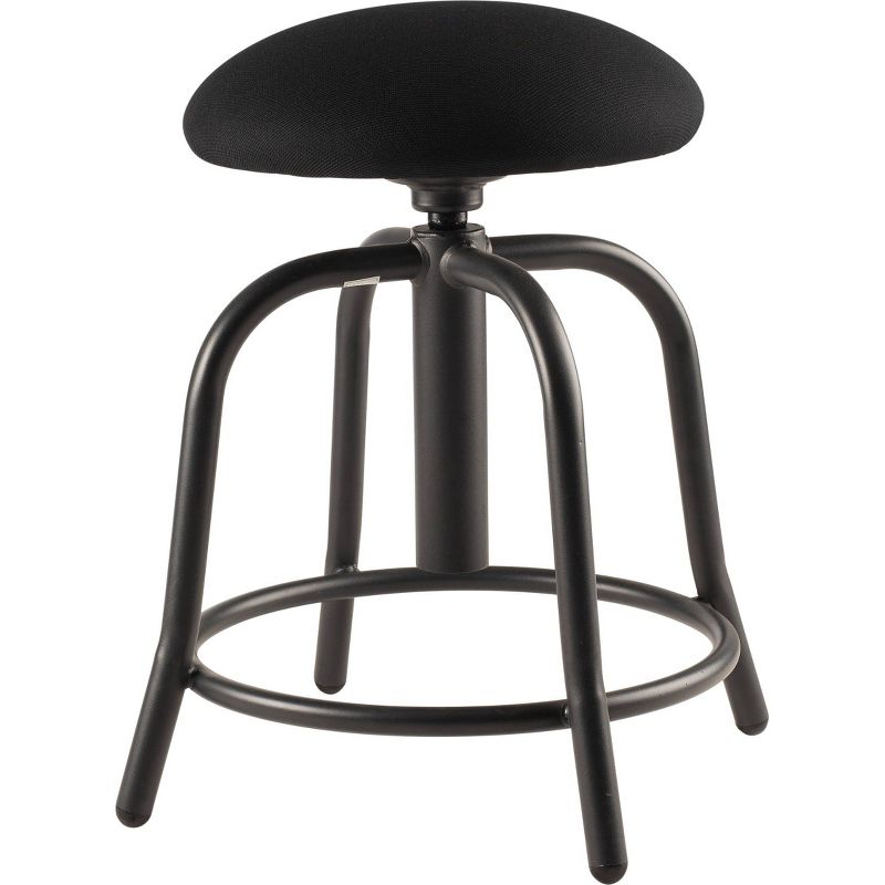 18"-25" Height Adjustable Designer Stool with Padded Seat and Frame - Hampden Furnishings, 1 of 6