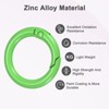 Unique Bargains Metal Spring O Rings Zinc Alloy Durable Multipurpose Lightweight Buckle 5/8 Inch - 2 of 4