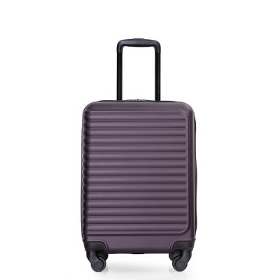 20" ABS Hard Shell Carry-on Luggage, Lightweight Suitcase with Spinner Wheels 4Q -ModernLuxe