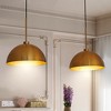 VYNXARIA 41 - Inch Industrial Modern Copper - Colored Double Ceiling Lights, Adjustable Bright Pendant Lamps - 3 of 4