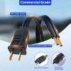 100 Foot S14 LED Edison Outdoor String Lights, Commercial Grade String Lights, Backyard Garden Gazebo, Cafe Market Light Set, Vintage Patio String - 4 of 4