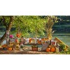 11.5"x18.5" 'Gourdy Harvest' Lumbar Throw Pillow - Pillow Perfect: Embroidered, Rustic, Cabin Decor - 3 of 4