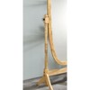 VYNXARIA 59" x20" Oval Full Length Mirrors ,Tall Standing Wooden Floor Mirror For Living Room Bedroom, Natural - 3 of 4