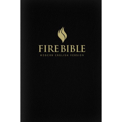 Mev Fire Bible - by  Life Publishers & Charisma House (Leather Bound)