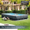 INTEX 26373EH Ultra XTR Deluxe Rectangular Above Ground Swimming Pool Set: 32ft x 16ft x 52in – Includes 2800 GPH Sand Filter Pump – SuperTough - 2 of 4