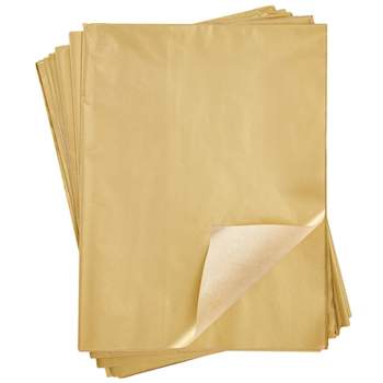 Wine Variety Beverage Gift Bag With Gold Linen Four Sheets Of Tissue Paper  Gold/black - Papyrus : Target