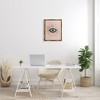 Stupell Industries Evil Eye Glam Boho Pattern Framed Canvas, 17 x 1.7 x 21 - 2 of 3