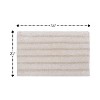 Knightsbridge Linear 220 GSF Reversible Bath Rug 21 x 34 - 2 of 4