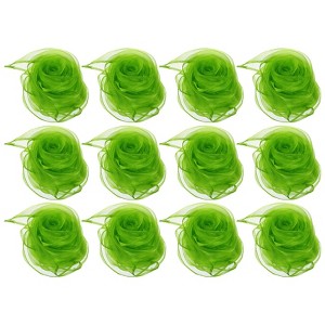 Unique Bargains Square Play Magic Music Activity Juggling Chiffon Dance Scarves 12 Pcs - 1 of 4