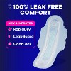 Always Ultra Thin Overnight Pads - 2 of 4