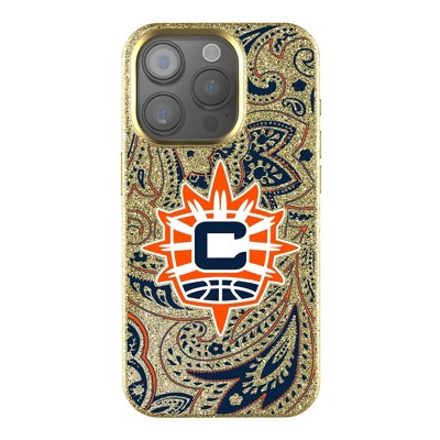 Keyscaper WNBA Paisley Bling Cell Phone Case for iPhone 15 Pro