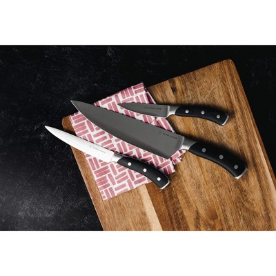 Dura Living® Elite Series 3-Piece Kitchen Knife Set in Black