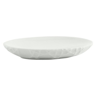 Wicker Soap Dish White - Cassadecor