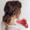 Unique Bargains Fashion Rose Flower Hair Clips Hairdo Clip 1 Pc - 3 of 4