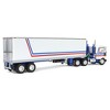 First Gear DCP 1/64 Peterbilt 352 COE with 40ft Vintage Reefer Trailer, USA Bicentennial Patriot 69-1920 - 3 of 4