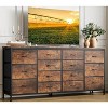 63" W Drawer Dresser, Chest of Drawers, 14 Drawer for Bedroom with Power Outlets - 3 of 4