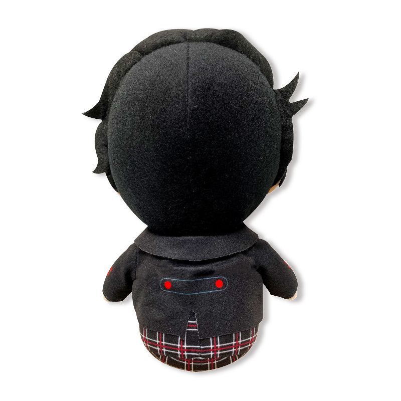 GREAT EASTERN ENTERTAINMENT CO PERSONA 5- PROTAGONIST SITTING PLUSH 7"H, 2 of 3