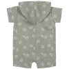 Gerber Baby & Toddler Boys' Hooded Romper - 2 of 4