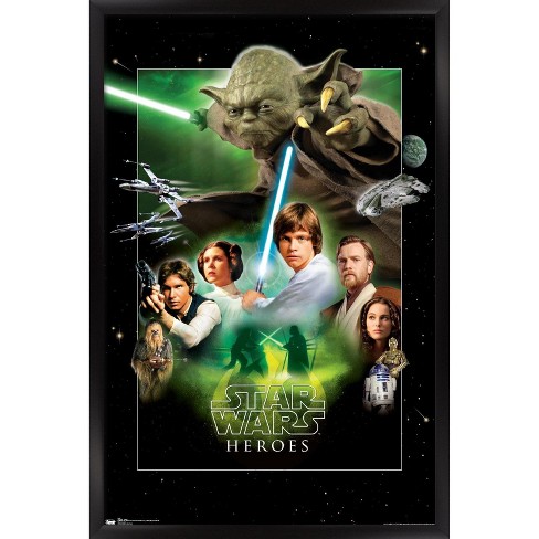 star wars saga poster