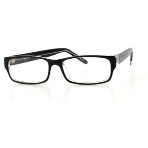 Soho 85 in Black Crystal Designer Reading Glass Frames ; Demo Lens - 1 of 1
