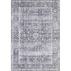 Washable Vintage Style Area Rug, Classic Decorative Non-Slip Foldable Carpet for Entryway, Bedroom - 4 of 4