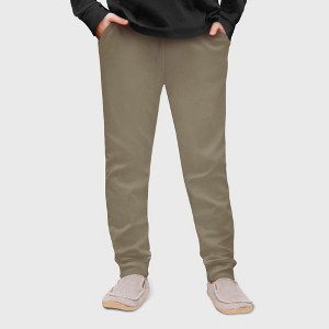 City Threads USA-Made Fleece Cotton Soft Pocket Jogger for Boys and Girls - 1 of 4