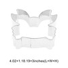 Unique Bargains Pastry Cutter Octopus-Shaped Cookie Cutter Dishwasher Safe Stainless Steel Silver Tone 1Pcs - 3 of 4