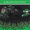 Monster Jam El Toro Loco Grave Digger Maximum Destruction Megalodon Monster Mutt Zombie Bucket Sun Hat One Size - 4 of 4