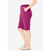 Woman Within Plus Size 7-Day Knit Bermuda Shorts - 4 of 4