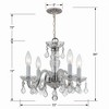 Crystorama Lighting Traditional Crystal 4 - Light Chandelier in  Polished Chrome - 4 of 4