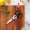 Henckels Stainless Steel BladeTake Apart Kitchen Shears Black: Ergonomic Handle, Dishwasher-Safe, Forged Cutlery - 2 of 2