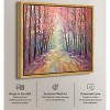 Art Remedy Road in Autumn Pastel Color Abstract Wall Art Framed - 3 of 4
