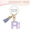 Unique Bargains Resin Lightweight Decorative Sparkling Purple Sequins Tumbler Cup Charm - 2 of 4