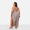 Rebdolls Women's Yana Bamboo Print Halter Maxi Shift Dress - 3 of 3