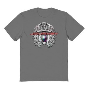 Journey Men's Platinum Scarab 50Th Anniversary Short Sleeve Graphic Cotton T-Shirt - 1 of 1