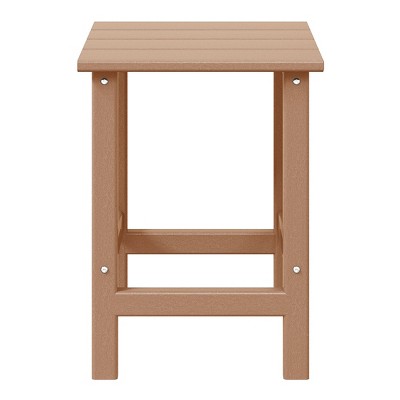 WestinTrends Outdoor HDPE Adirondack Side Table