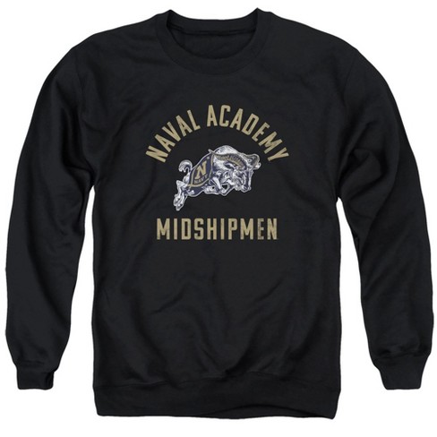 Us Naval Academy Official Usna Midshipmen Logo Adult Crewneck 