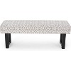 NicBex Ottoman Bench with Storage Modern Upholstered Bench with Wooden Frame, End of Bed Footrest for Living Room, Bedroom, Entryway - 2 of 4