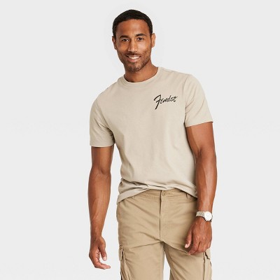 Men's Short Sleeve Graphic T-Shirt - Goodfellow & Co™ Tan XL