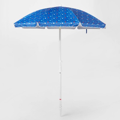 6' Beach Umbrella Americana - Sun Squad™