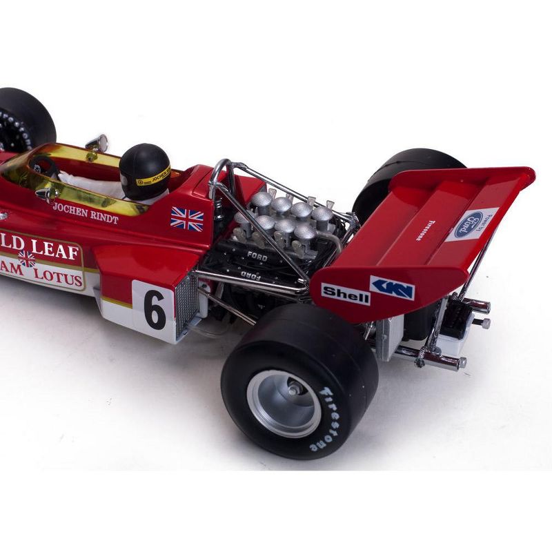 Lotus 72C #6 Jochen Rindt 1970 France Grand Prix Winner Limited Edition to 3000pcs 1/18 Diecast Model Car by Quartzo, 3 of 5