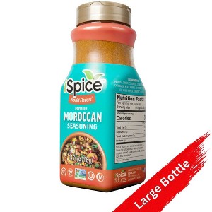 iSpice Blend | Moroccan Seasoning | 14.74 oz | Mixed Spice & Seasoning | Bulk Size | Halal | Kosher | Non GMO - 1 of 3