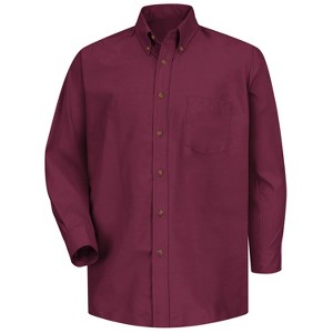 Red Kap Men's Long Sleeve Poplin Dress Shirt - 1 of 2