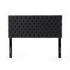 TiramisuBest Tufted Queen Bed Headboard, Modern Button, Adjustable Wood, Grey Fabric, 62x4x54 inches, 21 Pounds - 2 of 4