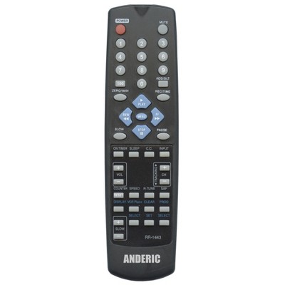 Anderic RR1443 for Panasonic VCR Remote Control