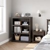 3 Tier Bookcase, Farmhouse Book Shelf with Storage, 40 Inch Tall Open Display Bookshelves - 4 of 4